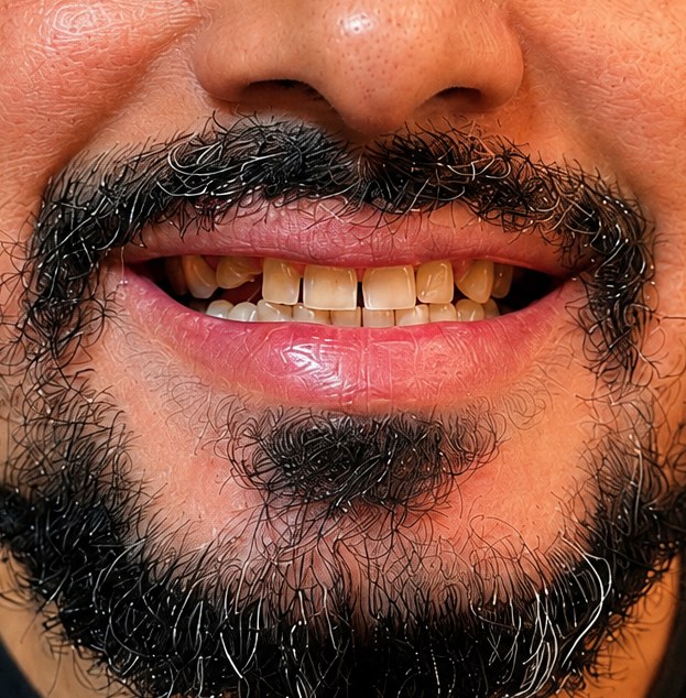 Antes do clareamento dental